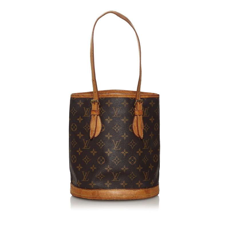 Louis Vuitton Monogram Petit Bucket (SHG-36335) - Barde
