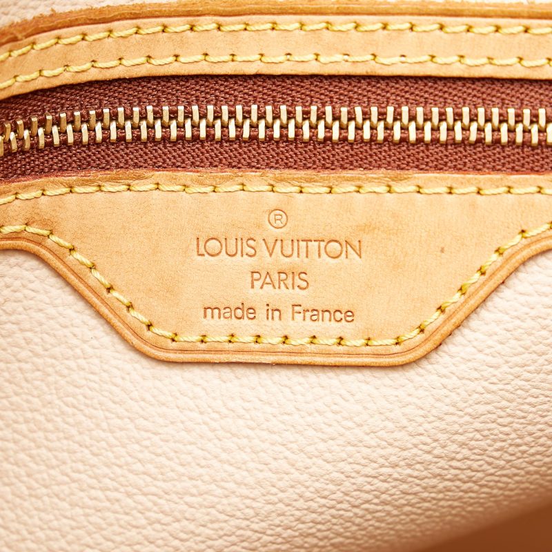 Louis Vuitton Monogram Petit Bucket (SHG-36335) - Barde - Image 7