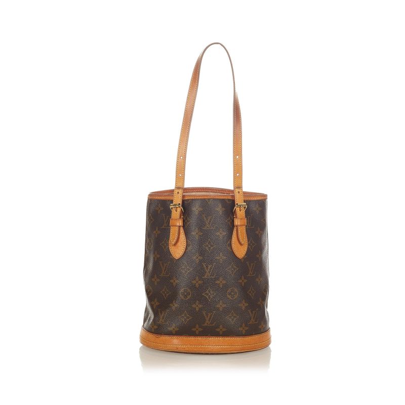 Louis Vuitton Monogram Petit Bucket (SHG-36349) - Barde