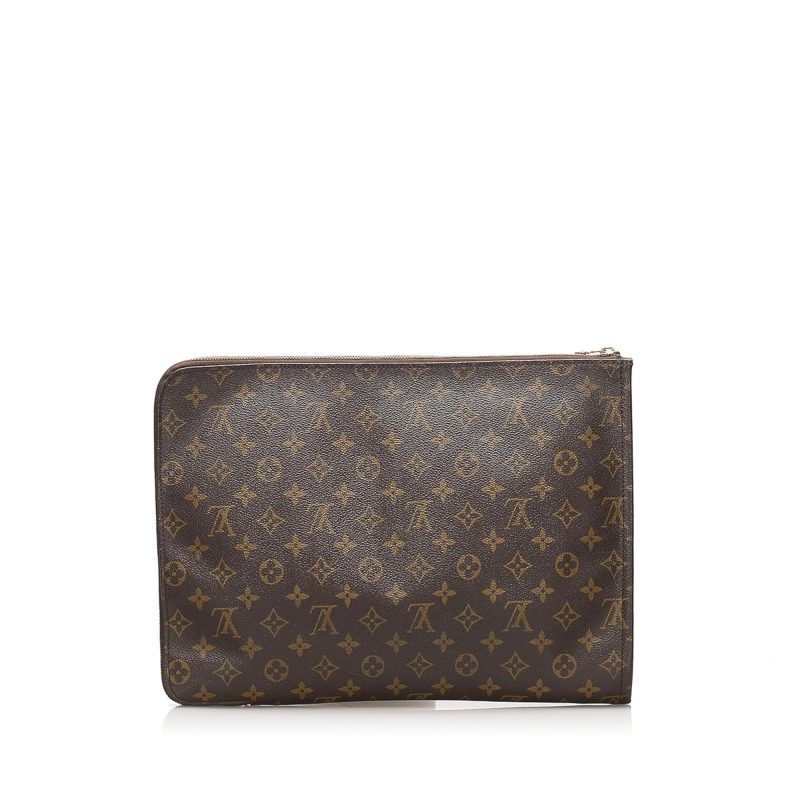 Louis Vuitton Monogram Poche Documents Portfolio (SHG-22735) - Barde - Image 3