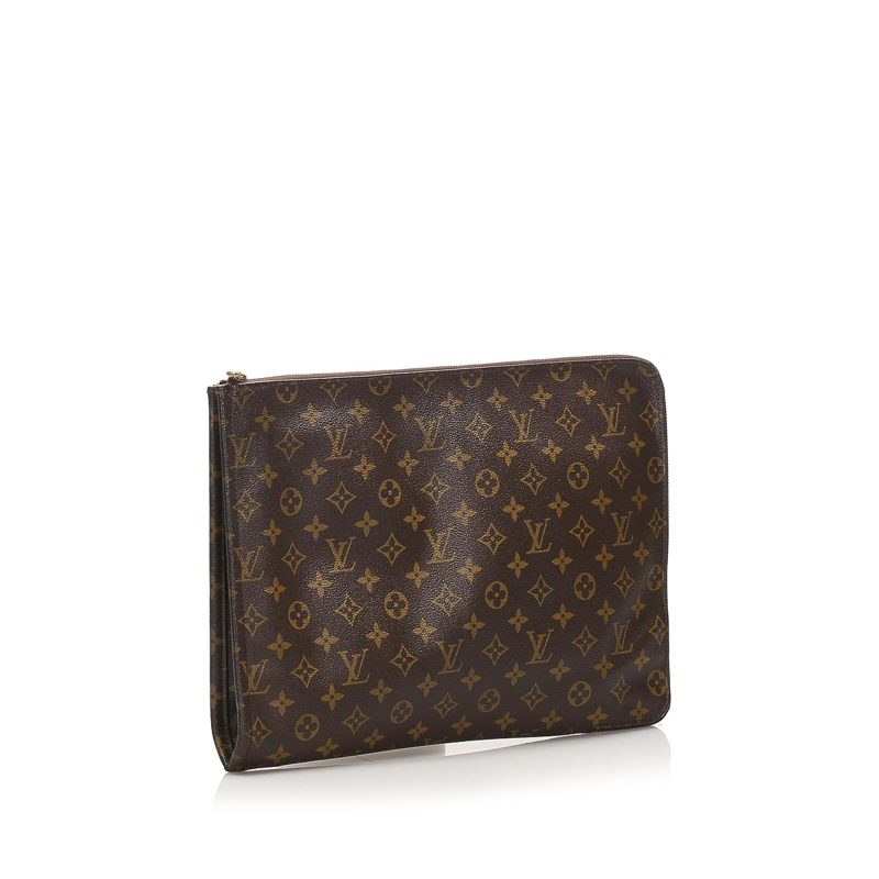 Louis Vuitton Monogram Poche Documents Portfolio (SHG-22735) - Barde - Image 2