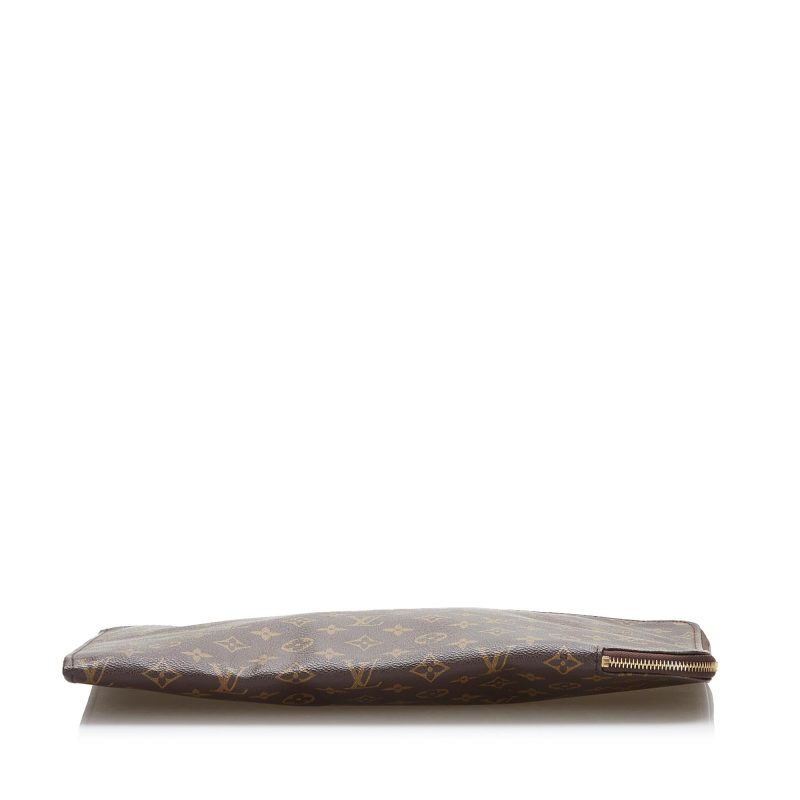 Louis Vuitton Monogram Poche Documents Portfolio (SHG-aJeauv) - Barde - Image 4