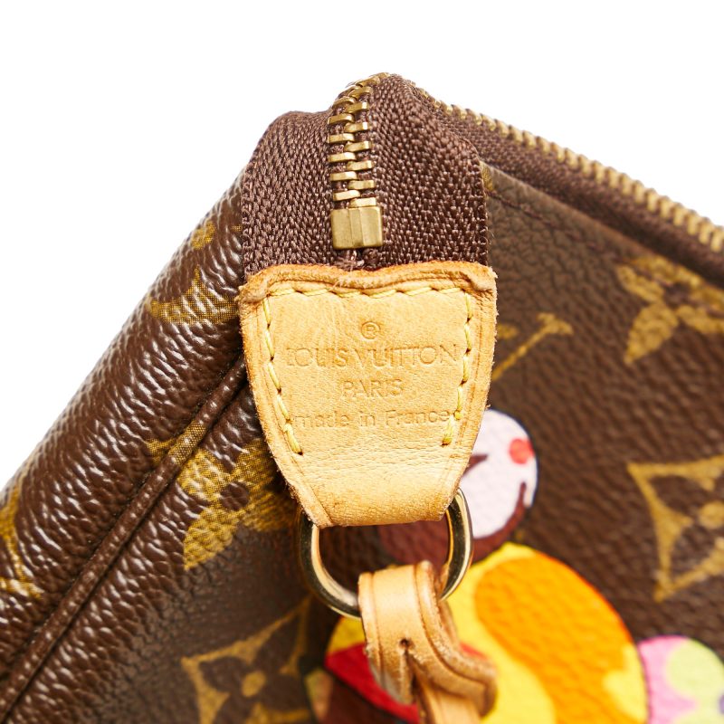 Louis Vuitton Monogram Pochette Accessoires Takashi Murakami Panda (SHG-37839) - Barde - Image 7