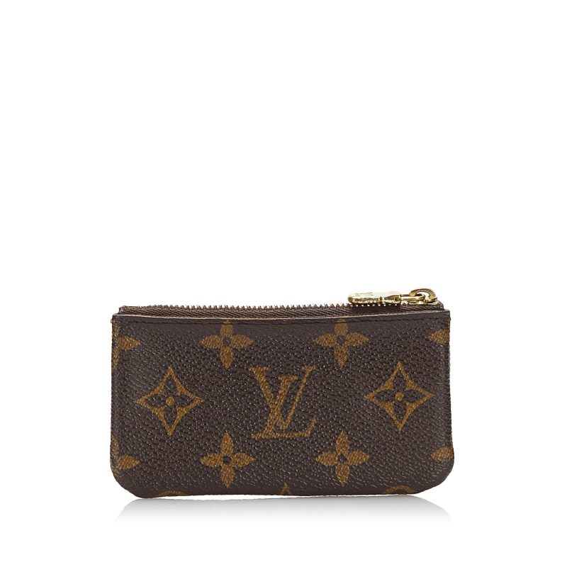 Louis Vuitton Monogram Pochette Cles (SHG-37544) - Barde - Image 3
