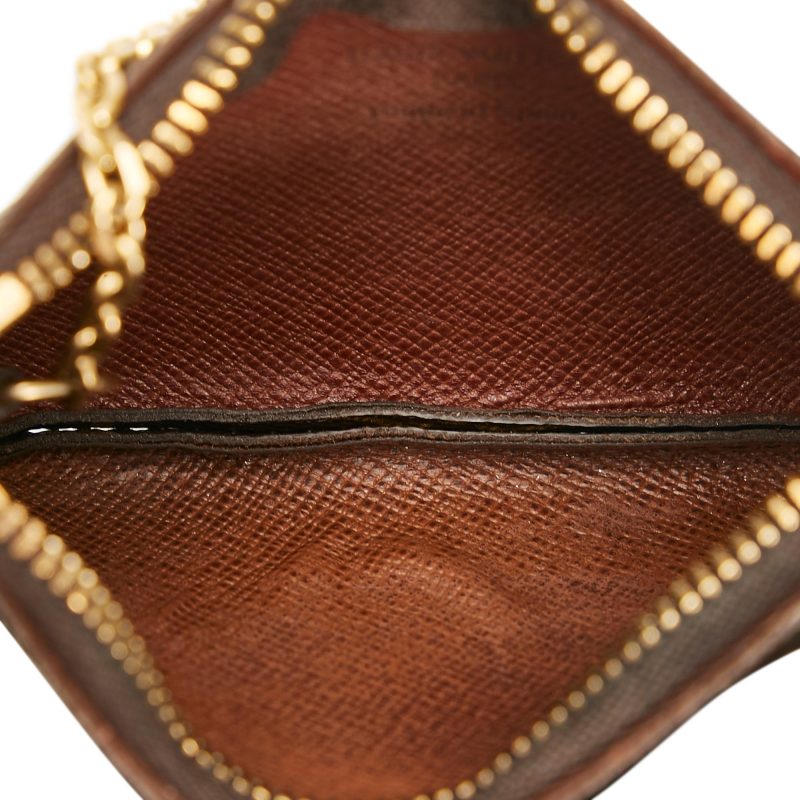 Louis Vuitton Monogram Pochette Cles (SHG-37544) - Barde - Image 5