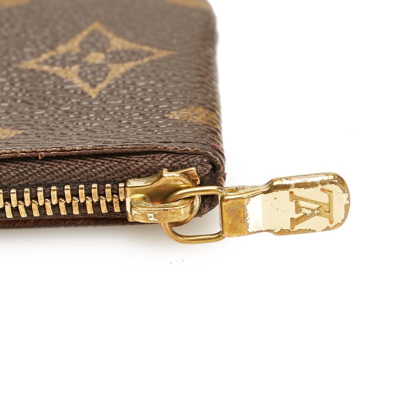 Louis Vuitton Monogram Pochette Cles (SHG-37544) - Barde - Image 8