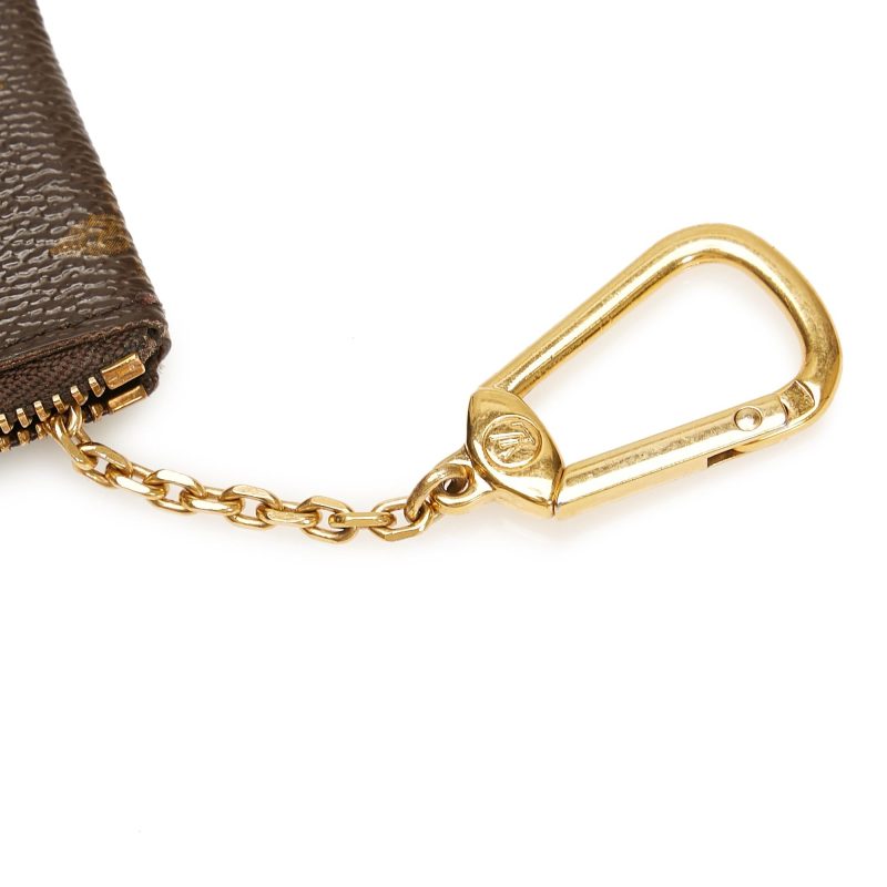 Louis Vuitton Monogram Pochette Cles (SHG-37544) - Barde - Image 9