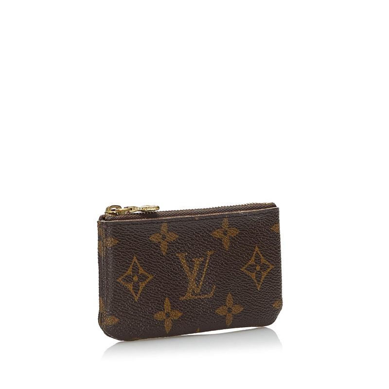Louis Vuitton Monogram Pochette Cles (SHG-37544) - Barde - Image 2