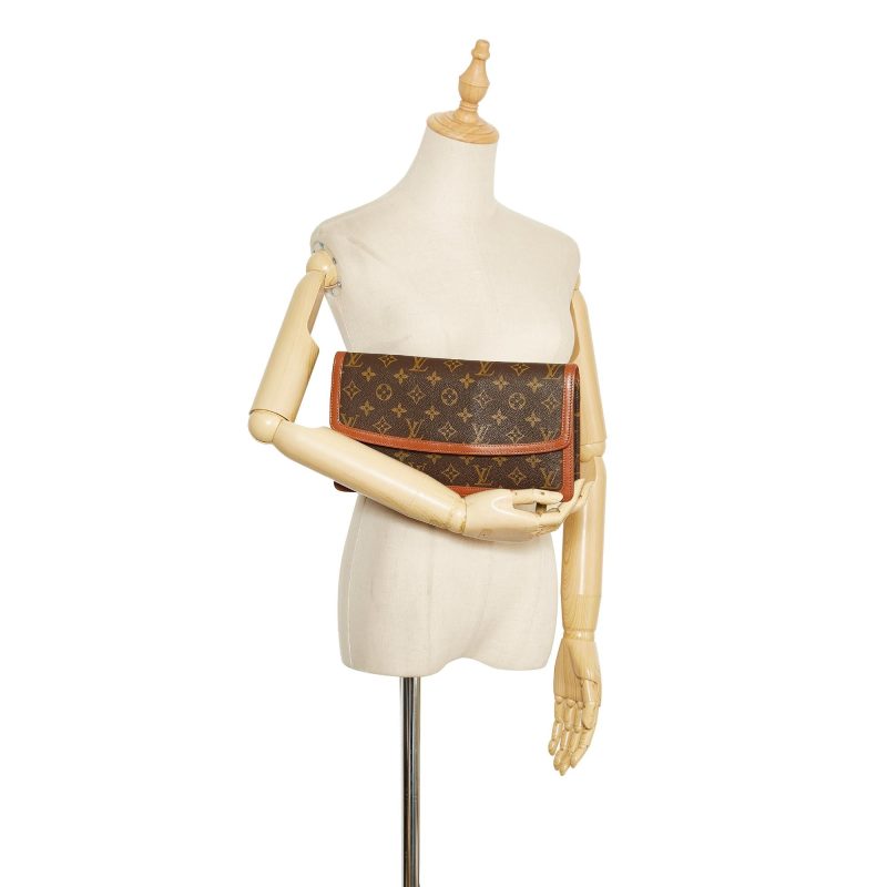 Louis Vuitton Monogram Pochette Dame GM (SHG-37858) - Barde - Image 5