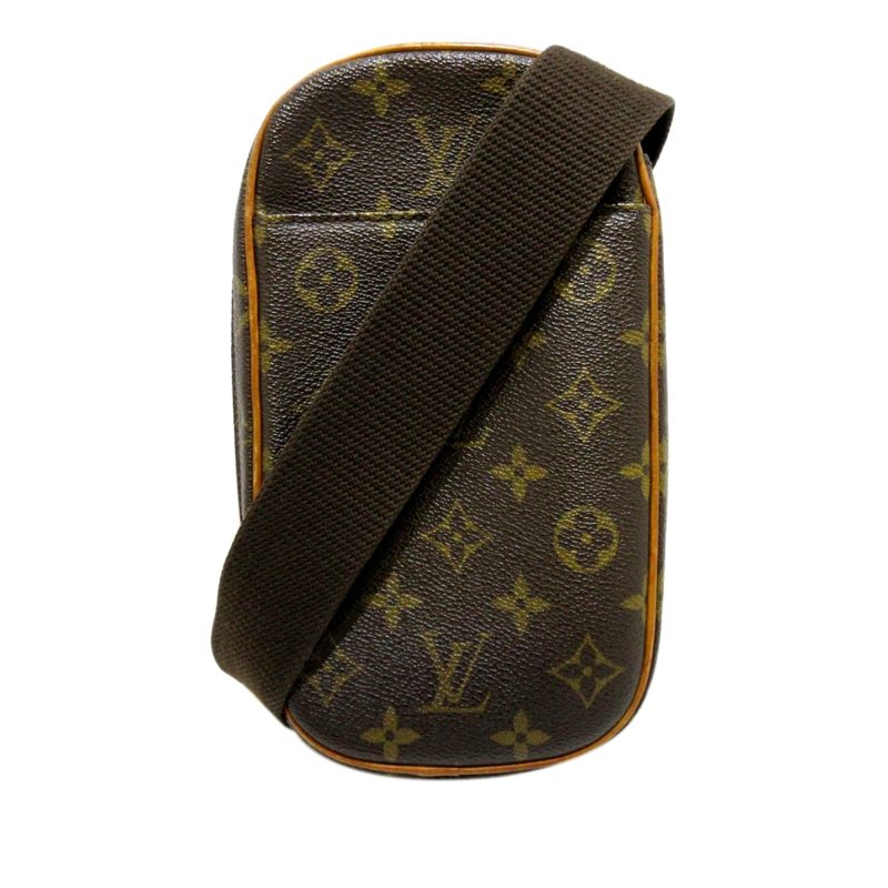 Louis Vuitton Monogram Pochette Gange (SHG-35998) - Barde
