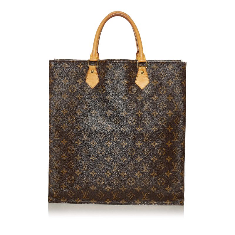 Louis Vuitton Monogram Sac Plat (SHG-34499) - Barde - Image 3
