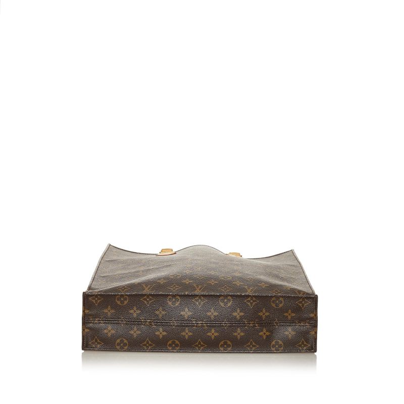 Louis Vuitton Monogram Sac Plat (SHG-34499) - Barde - Image 4