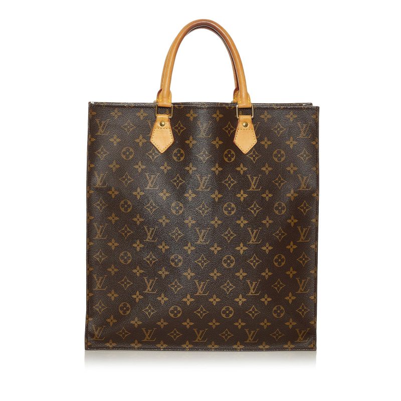 Louis Vuitton Monogram Sac Plat (SHG-34499) - Barde