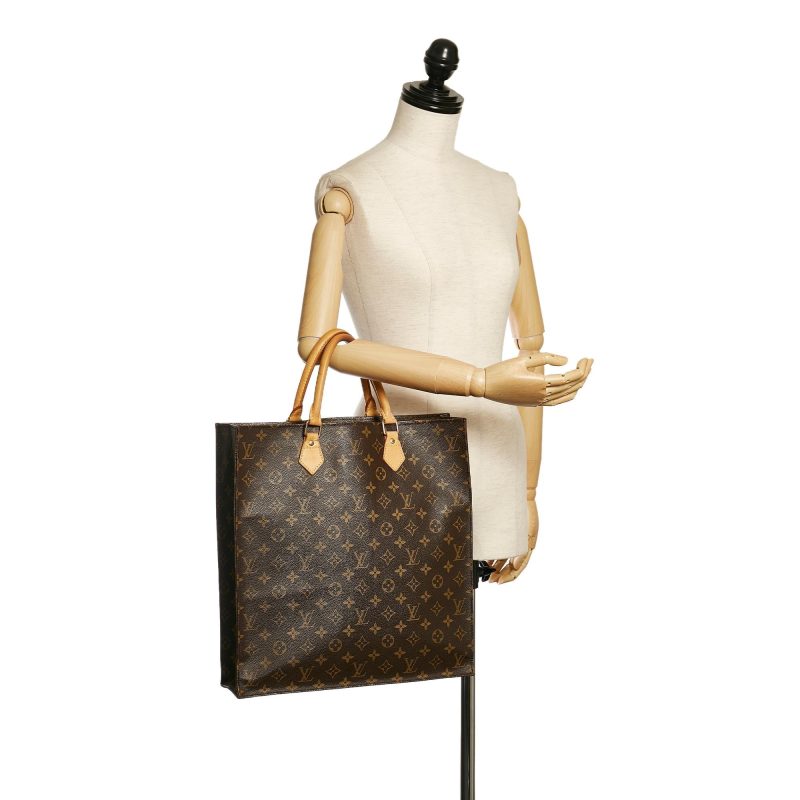 Louis Vuitton Monogram Sac Plat (SHG-34499) - Barde - Image 5