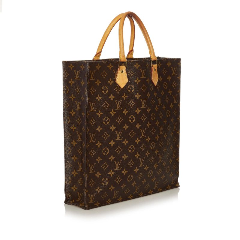 Louis Vuitton Monogram Sac Plat (SHG-34499) - Barde - Image 2