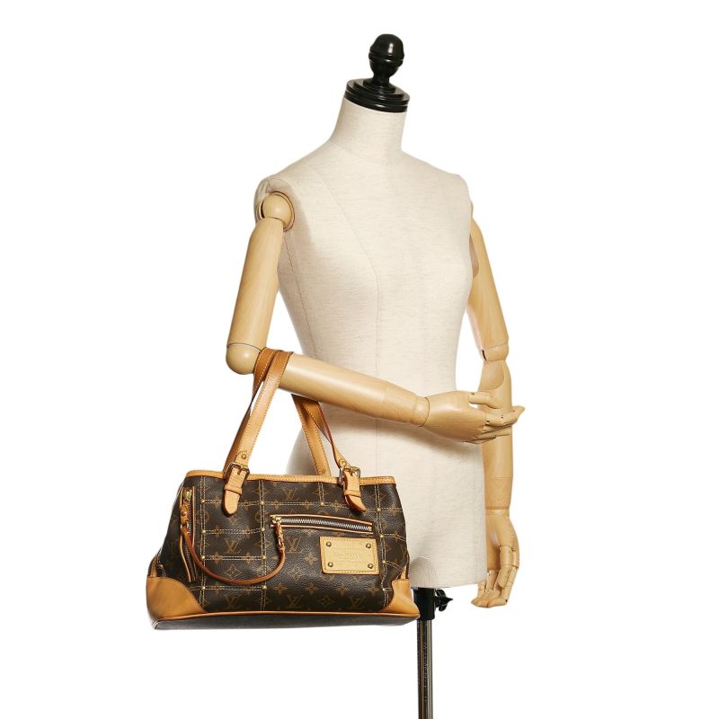 Louis Vuitton Monogram Sac Riveting (SHG-34275) - Barde - Image 5