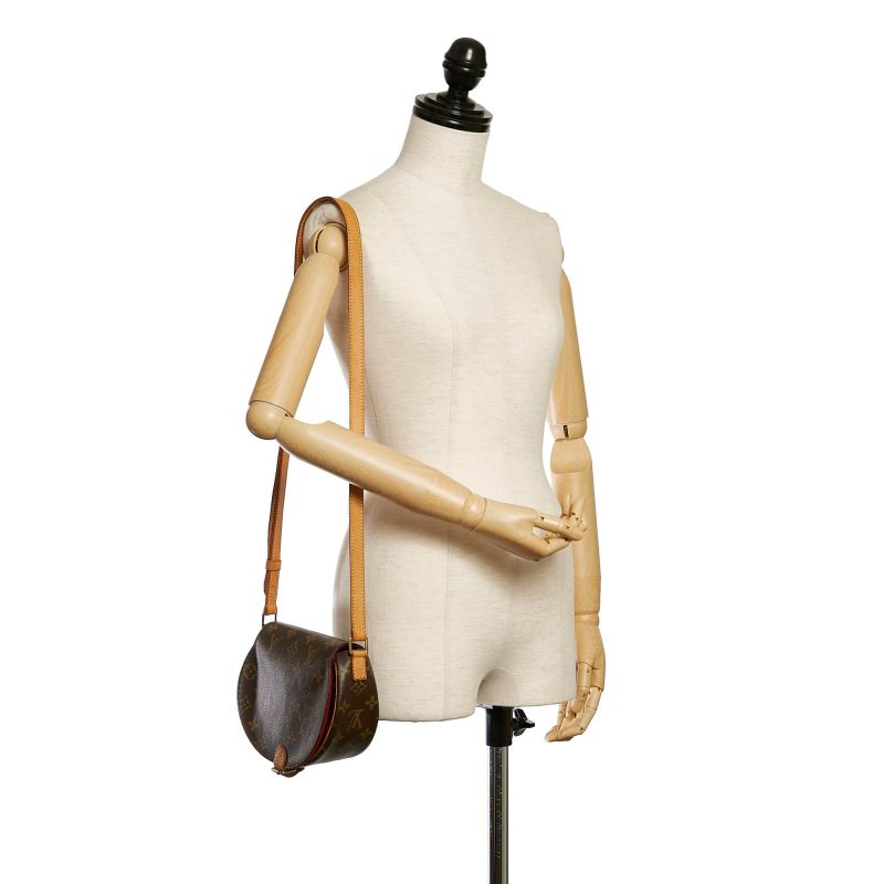 Louis Vuitton Monogram Sac Tambourine (SHG-34324) - Barde - Image 5