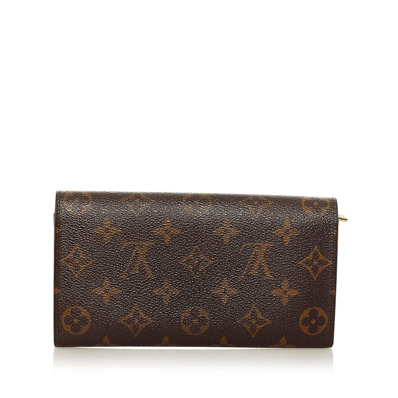Louis Vuitton Monogram Sarah Long Wallet (SHG-34240) - Barde - Image 3