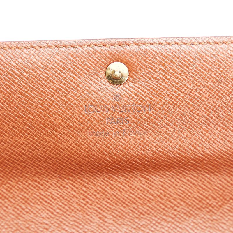 Louis Vuitton Monogram Sarah Long Wallet (SHG-37442) - Barde - Image 7