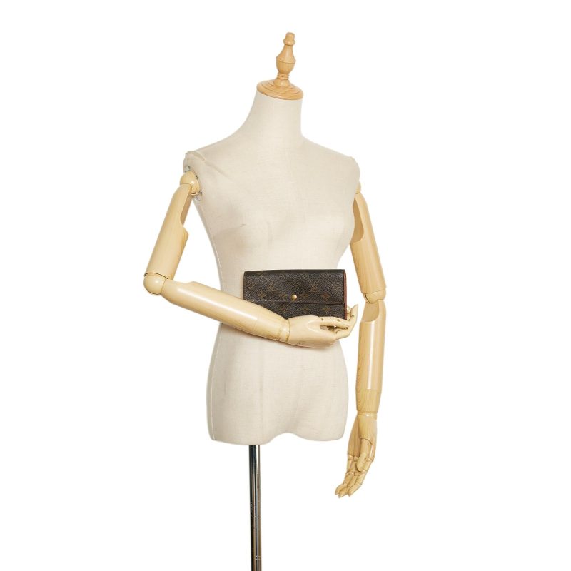 Louis Vuitton Monogram Sarah Long Wallet (SHG-37442) - Barde - Image 10