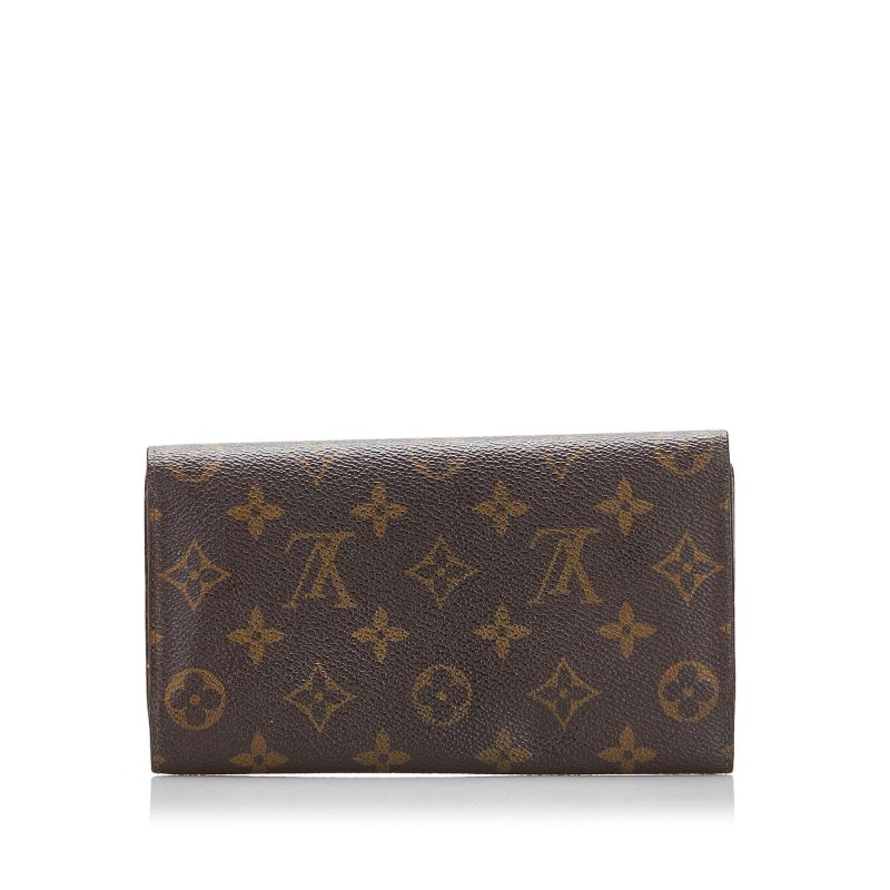 Louis Vuitton Monogram Sarah Long Wallet (SHG-37522) - Barde - Image 3