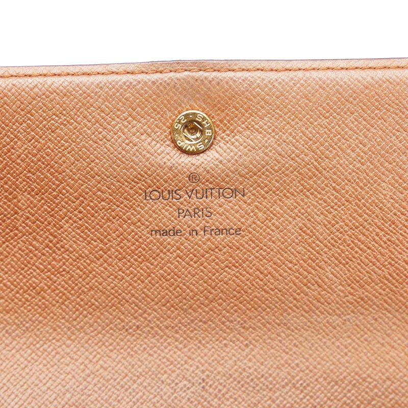 Louis Vuitton Monogram Sarah Long Wallet (SHG-37522) - Barde - Image 7