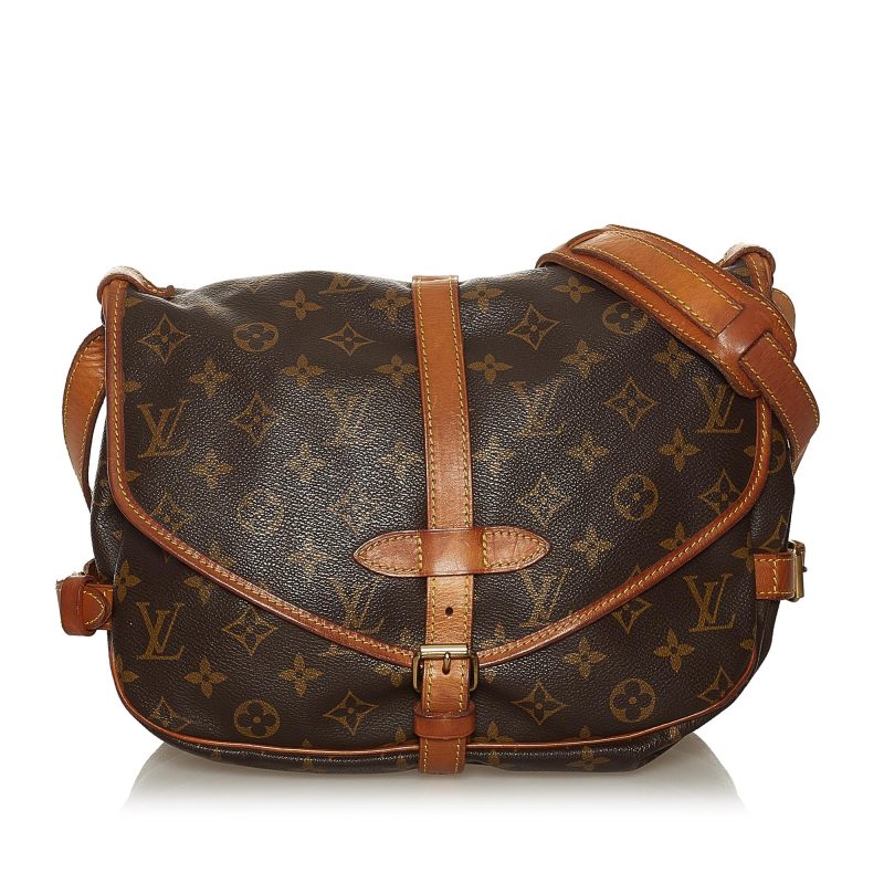 Louis Vuitton Monogram Saumur 30 (SHG-34428) - Barde