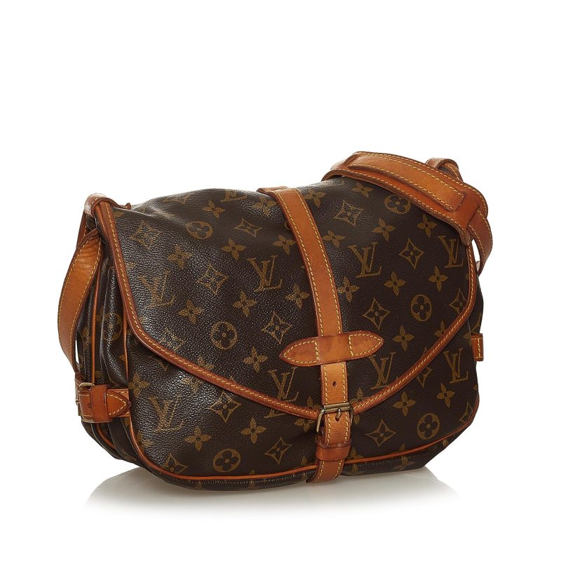 Louis Vuitton Monogram Saumur 30 (SHG-34428) - Barde - Image 2