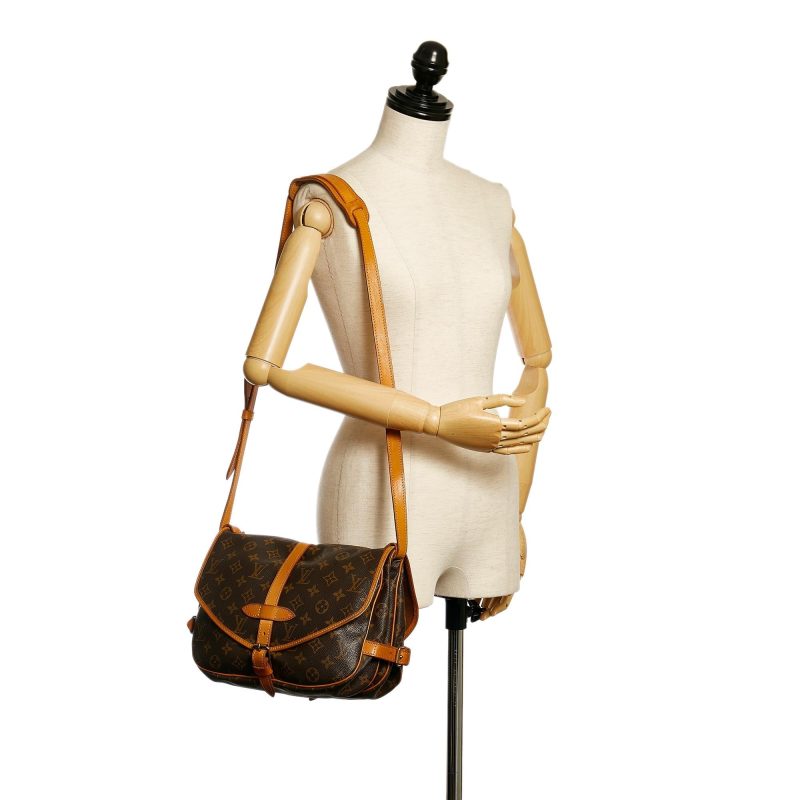Louis Vuitton Monogram Saumur 30 (SHG-34457) - Barde - Image 5