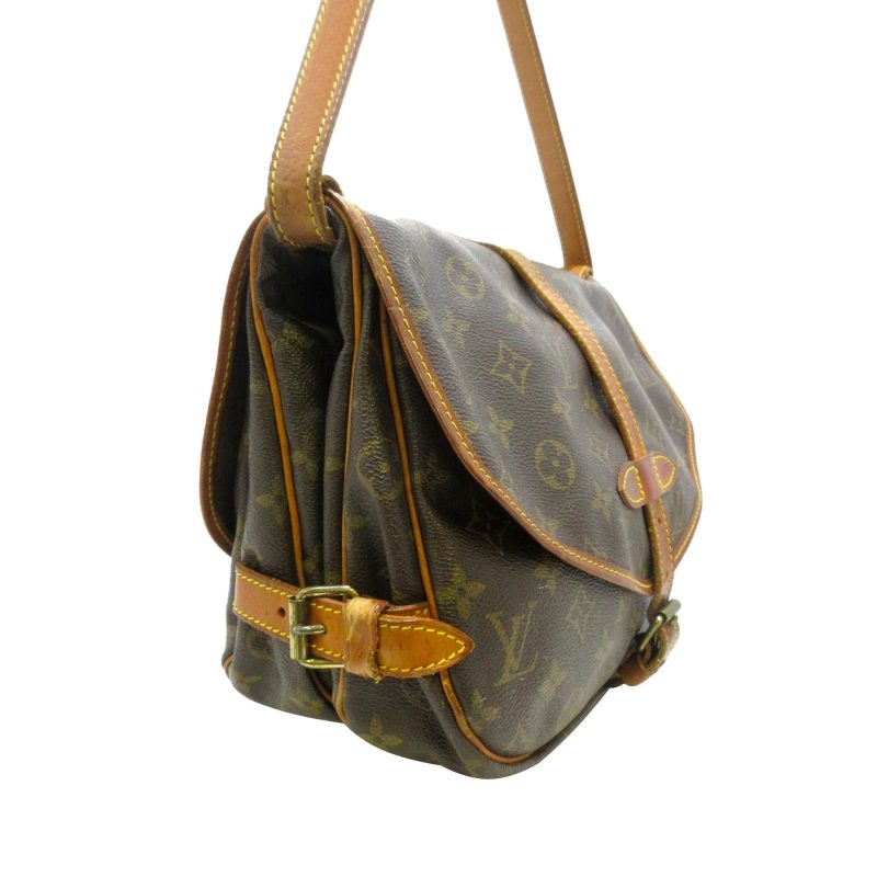 Louis Vuitton Monogram Saumur 30 (SHG-37148) - Barde - Image 2