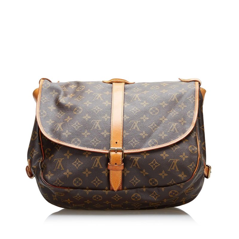 Louis Vuitton Monogram Saumur 30 (SHG-37546) - Barde - Image 3