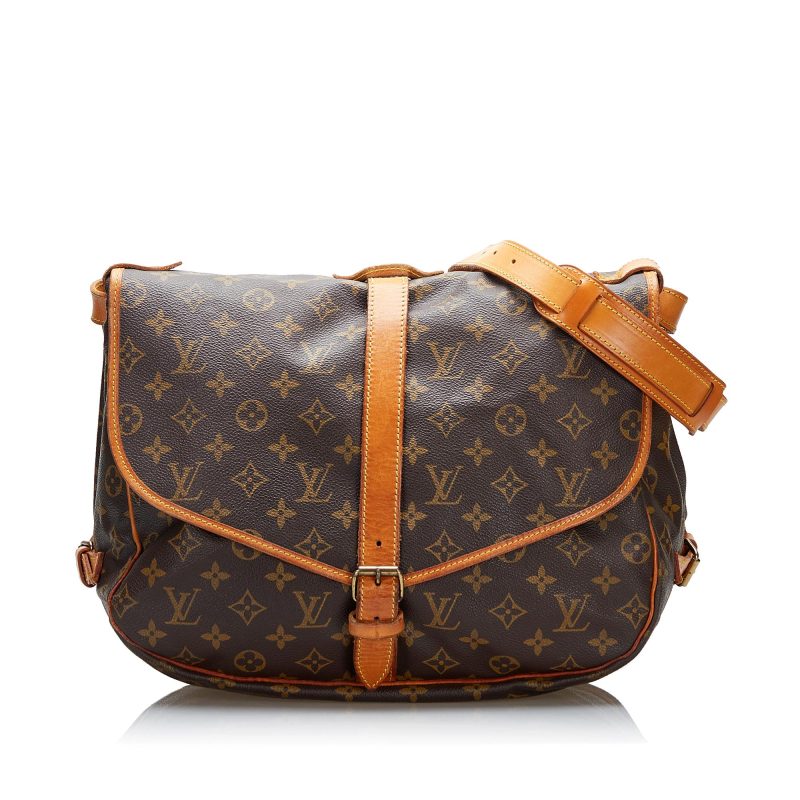 Louis Vuitton Monogram Saumur 30 (SHG-37546) - Barde