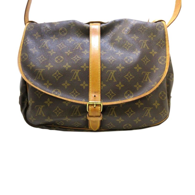 Louis Vuitton Monogram Saumur 35 (SHG-33567) - Barde - Image 3