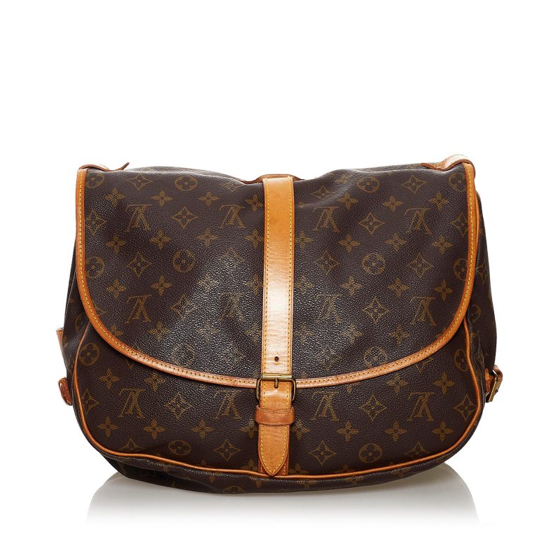 Louis Vuitton Monogram Saumur 35 (SHG-34131) - Barde - Image 3