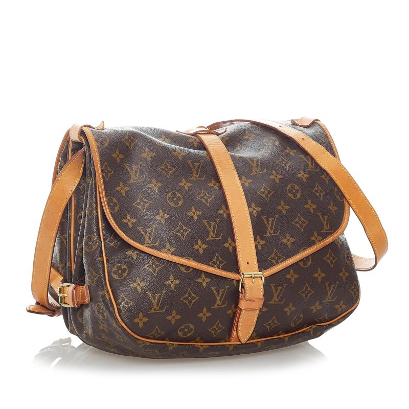 Louis Vuitton Monogram Saumur 35 (SHG-34335) - Barde - Image 2