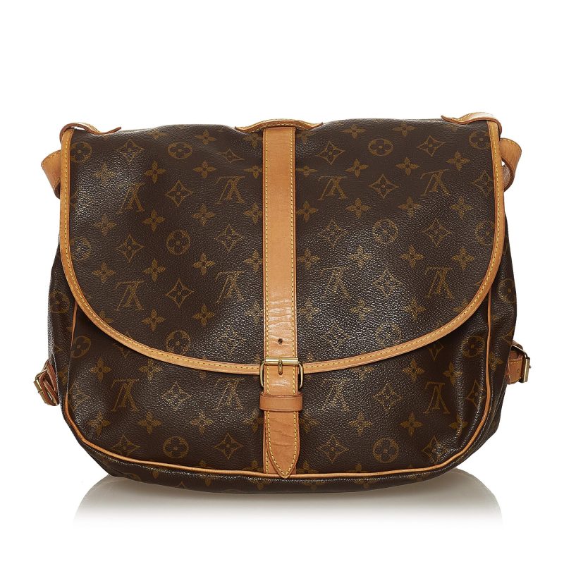 Louis Vuitton Monogram Saumur 35 (SHG-34374) - Barde - Image 3