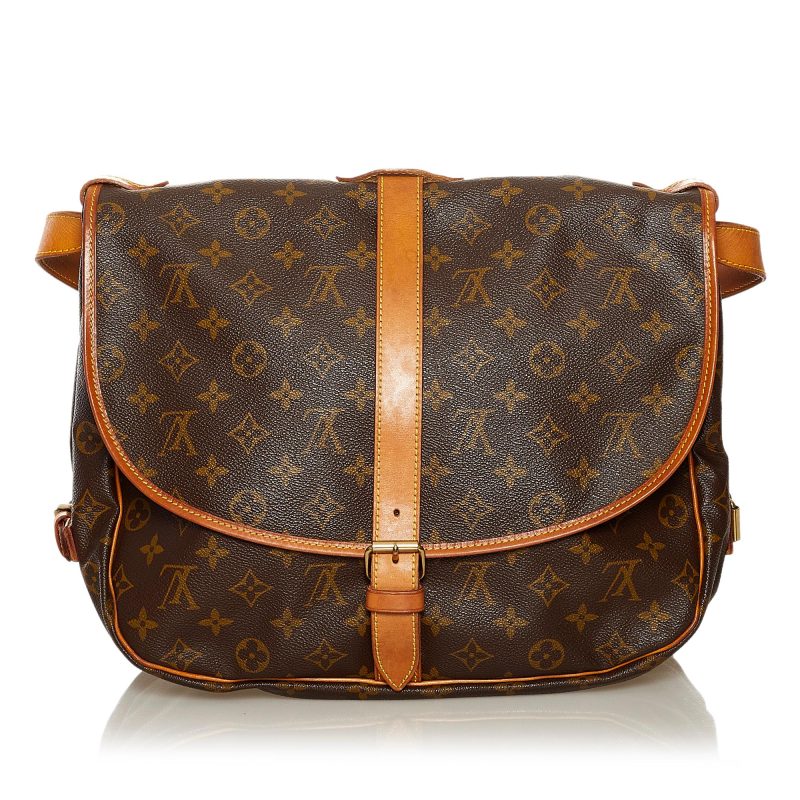 Louis Vuitton Monogram Saumur 35 (SHG-34595) - Barde - Image 3