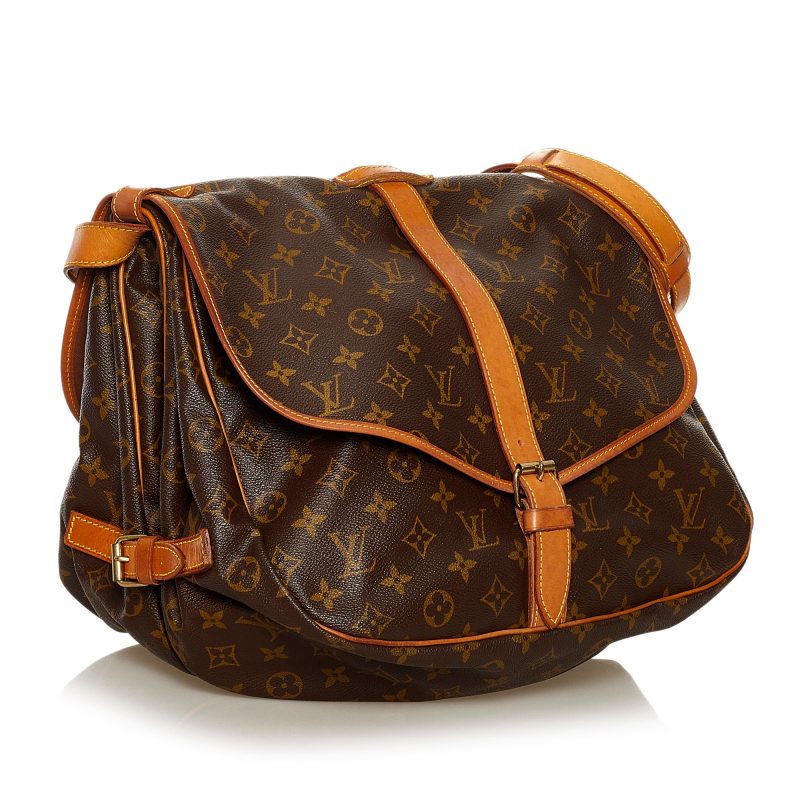 Louis Vuitton Monogram Saumur 35 (SHG-34595) - Barde - Image 2