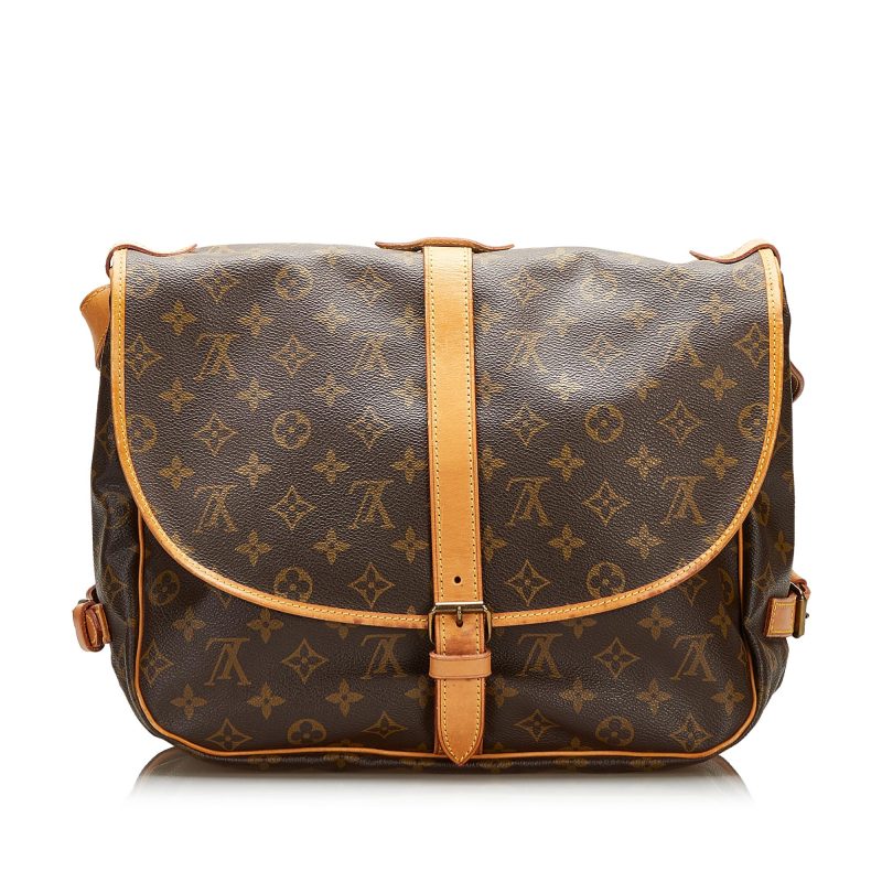 Louis Vuitton Monogram Saumur 35 (SHG-35236) - Barde - Image 3