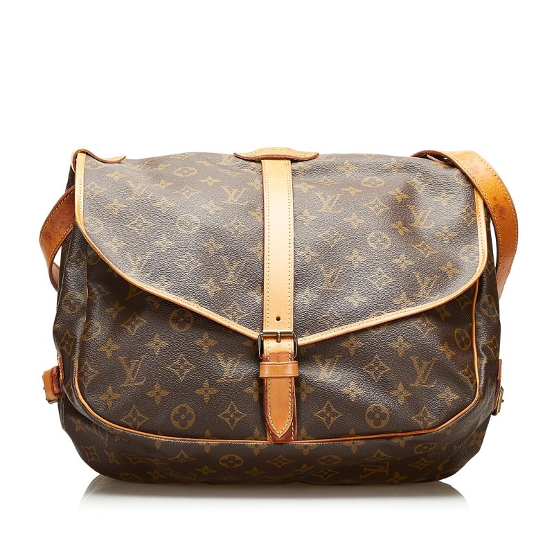 Louis Vuitton Monogram Saumur 35 (SHG-35236) - Barde