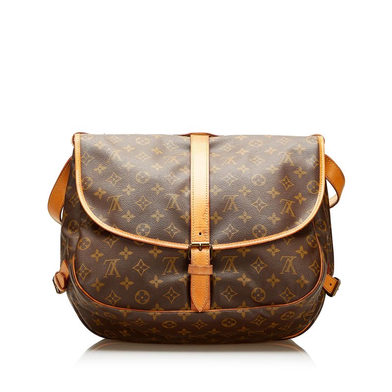 Louis Vuitton Monogram Saumur 35 (SHG-35913) - Barde - Image 3