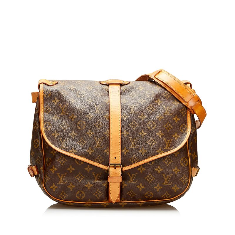 Louis Vuitton Monogram Saumur 35 (SHG-35913) - Barde
