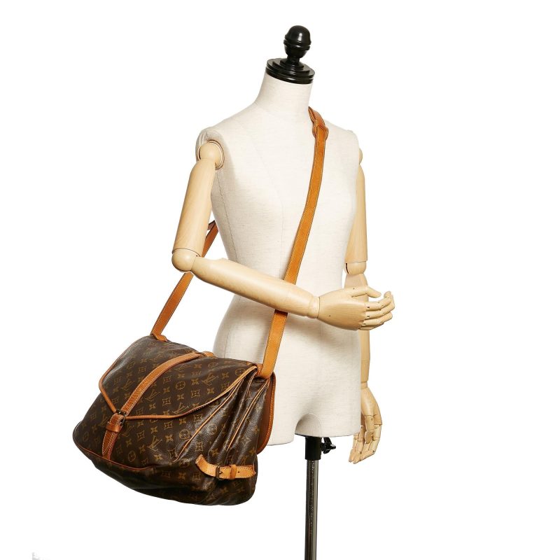 Louis Vuitton Monogram Saumur 35 (SHG-36329) - Barde - Image 5