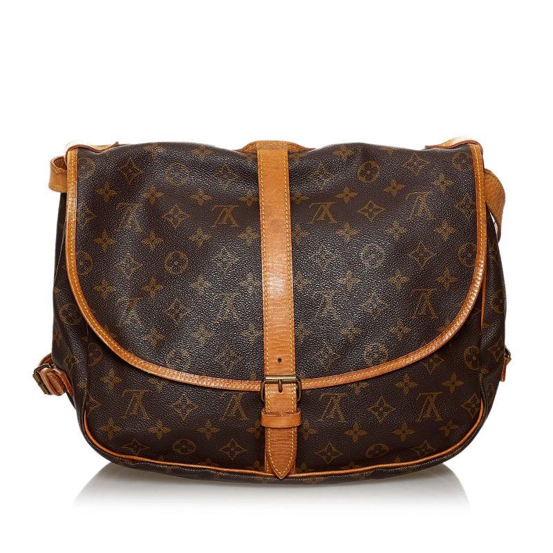 Louis Vuitton Monogram Saumur 35 (SHG-36334) - Barde - Image 3