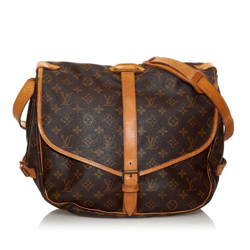 Louis Vuitton Monogram Saumur 35 (SHG-36334) - Barde