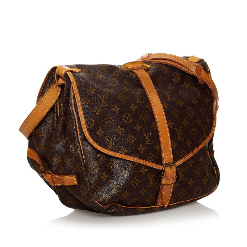 Louis Vuitton Monogram Saumur 35 (SHG-36334) - Barde - Image 2