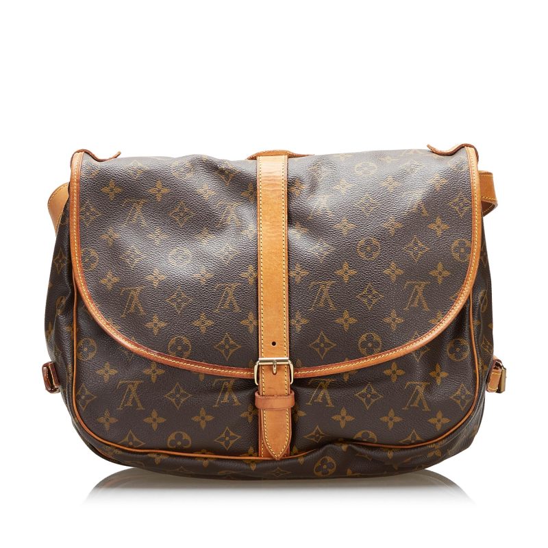 Louis Vuitton Monogram Saumur 35 (SHG-36479) - Barde - Image 3