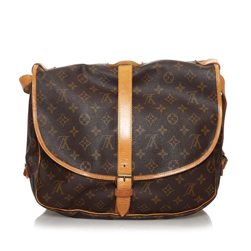 Louis Vuitton Monogram Saumur 35 (SHG-36588) - Barde - Image 3