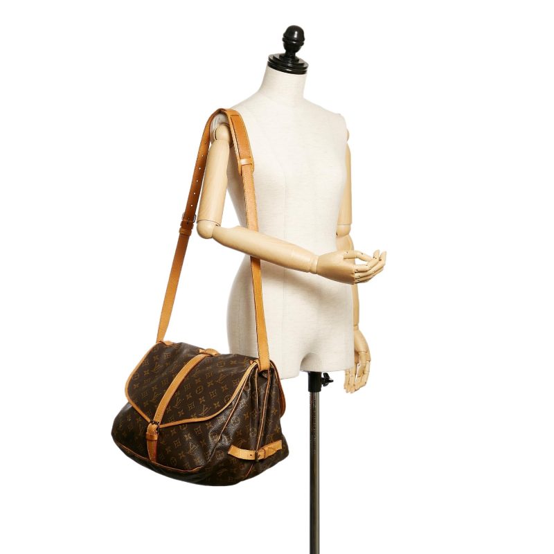Louis Vuitton Monogram Saumur 35 (SHG-36588) - Barde - Image 5