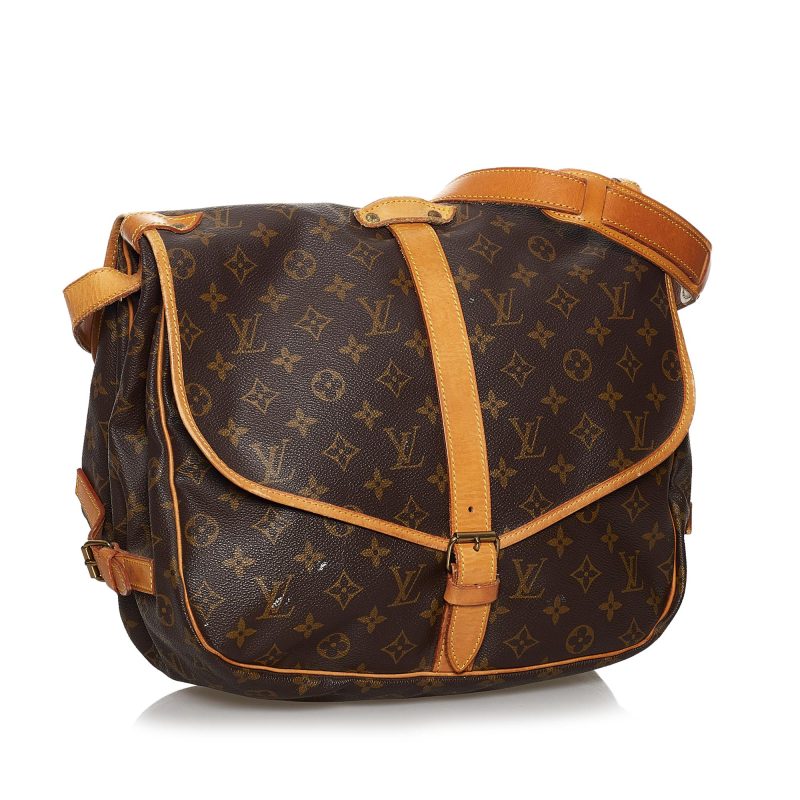 Louis Vuitton Monogram Saumur 35 (SHG-36588) - Barde - Image 2